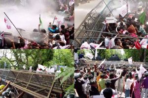 നീറ്റ് പരീക്ഷാ ക്രമക്കേട്: സംസ്ഥാനത്തുടനീളം എസ്.എഫ്.ഐ പ്രതിഷേധം; പലയിടത്തും സംഘർഷം, ജലപീരങ്കി പ്രയോഗിച്ചു