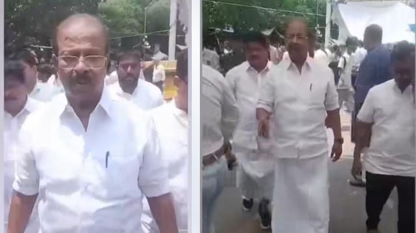 ഐക്യദാർഢ്യം വിദ്യാർഥികൾക്ക്, സിജെപിക്കല്ല; കെ. സുധാകരൻ സിജെപി സമരവേദിയിൽ, വിദ്യാർഥികൾക്ക് പിന്തുണ അറിയിച്ചു