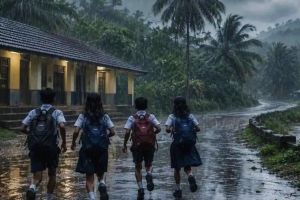 അതിശക്തമായ മഴ; പത്തനംതിട്ട, കണ്ണൂർ, കോഴിക്കോട് ജില്ലകളിലെ വിദ്യാഭ്യാസ സ്ഥാപനങ്ങൾക്ക് നാളെ അവധി