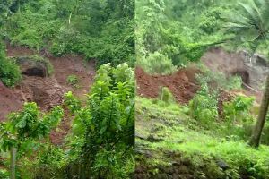 പാണക്കാട് മണ്ണിടിച്ചിൽ ; വൻ അപകടം ഒഴിവായത് തലനാരിഴയ്ക്ക്, അനധികൃത നിർമാണത്തിനെതിരെ കർശന നടപടിക്ക് നിർദ്ദേശം