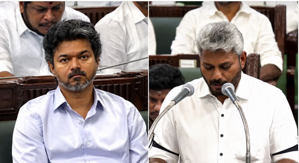 വിദ്യാർഥികൾക്ക് സൗജന്യ ലാപ്ടോപ് മുതൽ വിവാഹസഹായം വരെ; ജനക്ഷേമ പദ്ധതികളുമായി വിജയ് സർക്കാരിന്റെ ആദ്യ ബജറ്റ്