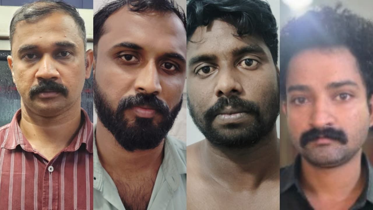 സ്ഥിരം മയക്കുമരുന്ന് കേസുകളിൽ പ്രതികൾ, നാല് യുവാക്കളെ പിടികൂടി പൂജപ്പുര സെൻട്രൽ ജയിലിൽ അടച്ചു