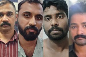 സ്ഥിരം മയക്കുമരുന്ന് കേസുകളിൽ പ്രതികൾ, നാല് യുവാക്കളെ പിടികൂടി പൂജപ്പുര സെൻട്രൽ ജയിലിൽ അടച്ചു