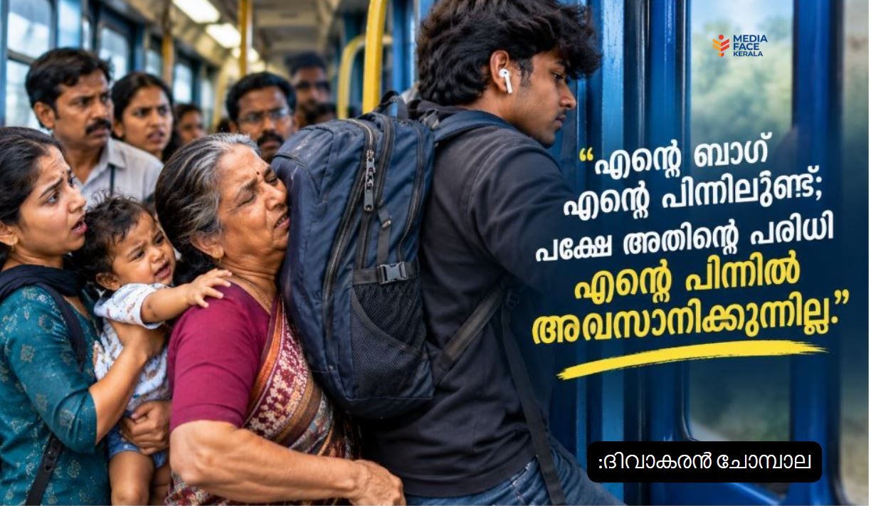 മുതുകിലെ ബാഗ്, മുന്നിലെ മനുഷ്യർ: യാത്രയിൽ മറന്നുകൂടാത്ത ഒരു കുഞ്ഞു മര്യാദ