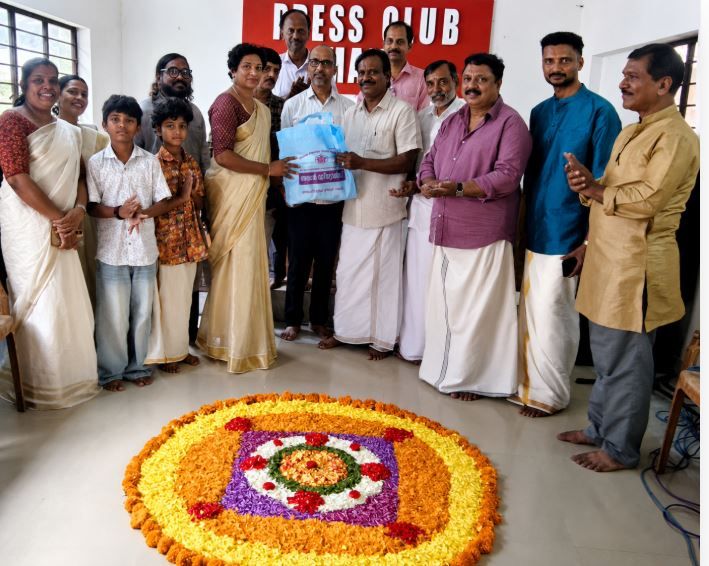 മാധ്യമസൗഹൃദത്തിന്റെ നിറപ്പകിട്ടിൽ മാഹി പ്രസ് ക്ലബ് ഓണാഘോഷം