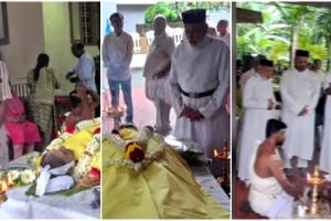 അതിരുകൾ ഭേദിച്ച സ്നേഹം: ജോലിക്കാരിക്ക് ഹിന്ദു ആചാരപ്രകാരം അന്ത്യകർമ്മങ്ങൾ ചെയ്ത് വൈദികൻ
