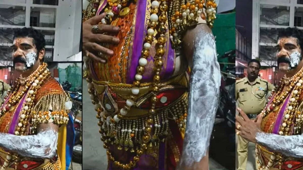 'മാവേലി'ക്ക് നേരെ തട്ടുകടക്കാരന്റെ ആക്രമണം: കായംകുളത്ത് 'മാവേലി'യുടെ ദേഹത്ത് തിളച്ച എണ്ണയൊഴിച്ചു, തട്ടുകടക്കാരനെതിരെ പരാതി