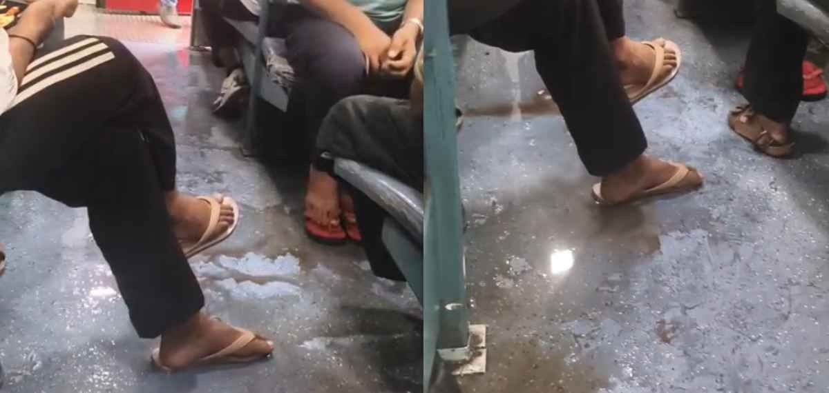 കൊച്ചുവേളി എക്‌സ്പ്രസിൽ ശുചിമുറിയിൽ നിന്ന് മലിനജലം കോച്ചിലേക്ക് ഒഴുകിപ്പരന്നു; യാത്രാദുരിതം രൂക്ഷം