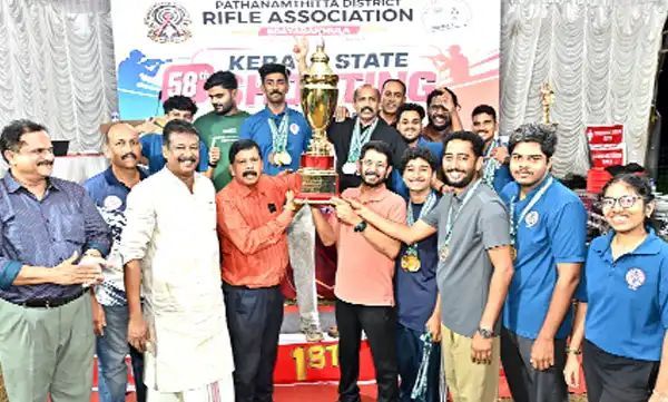സംസ്ഥാന റൈഫിൾ അസോസിയേഷൻ ഷൂട്ടിങ്‌ ചാമ്പ്യൻഷിപ്പ്: കോഴിക്കോട്‌ ജില്ലയ്ക്ക്‌ ഓവറോൾ കിരീടം