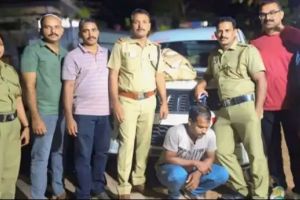തിരുവമ്പാടി ടൗണിൽ വൻ കഞ്ചാവ് ശേഖരവുമായി അന്യസംസ്ഥാന തൊഴിലാളി പിടിയിൽ