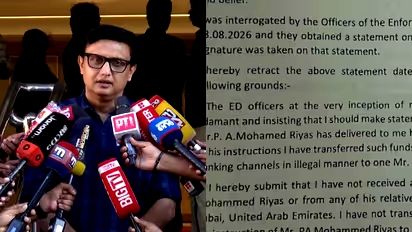 മൊഴി നൽകാൻ ഇ.ഡി. ഭീഷണിപ്പെടുത്തി: റിയാസിന്റെ സുഹൃത്ത് ഹസ്സൻ വാരിസ് മൊഴി പിൻവലിക്കാൻ സത്യവാങ്മൂലം നൽകി