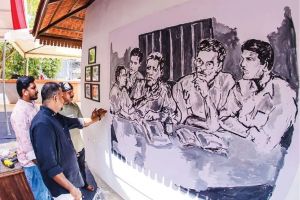 സി.പി.എം. വിപുലീകൃത സംസ്ഥാനകമ്മിറ്റി: ചുവപ്പണിഞ്ഞ് നഗരം; ഒരുക്കങ്ങൾ പൂർണം