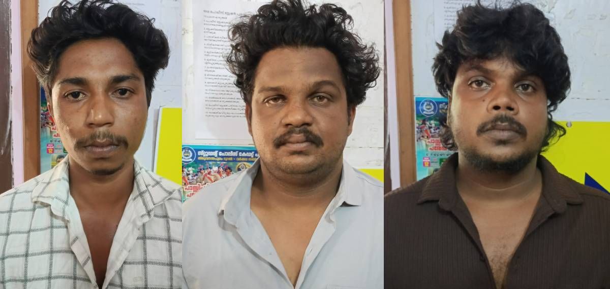 ബജിയിൽ സോസ് കുറഞ്ഞതിനെച്ചൊല്ലി തർക്കം: വർക്കലയിൽ ചായക്കടക്കാരന് മർദനം; കൊല്ലം സ്വദേശികളായ 3 പേർ അറസ്റ്റിൽ