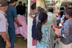 മണിയൂരിൽ കെ.എസ്.ഇ.ബിയുടെ തോട്ടി തട്ടി കാൽനടയാത്രക്കാരിക്ക് ഗുരുതര പരിക്ക്