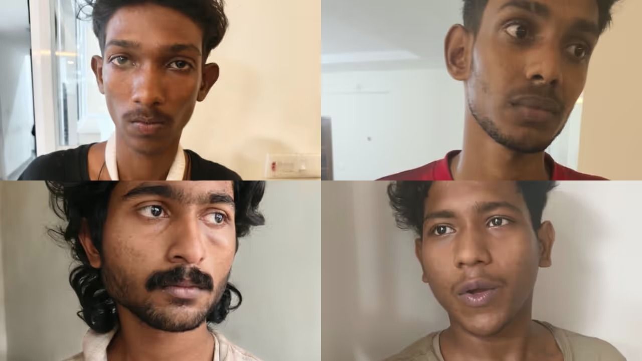 അതിഥി തൊഴിലാളികൾ താമസിക്കുന്ന കെട്ടിടത്തിൽ കയറി അതിക്രമം; കത്തിവീശി മൊബൈൽ ഫോൺ കവർന്നു, പ്രതികൾ പിടിയിൽ