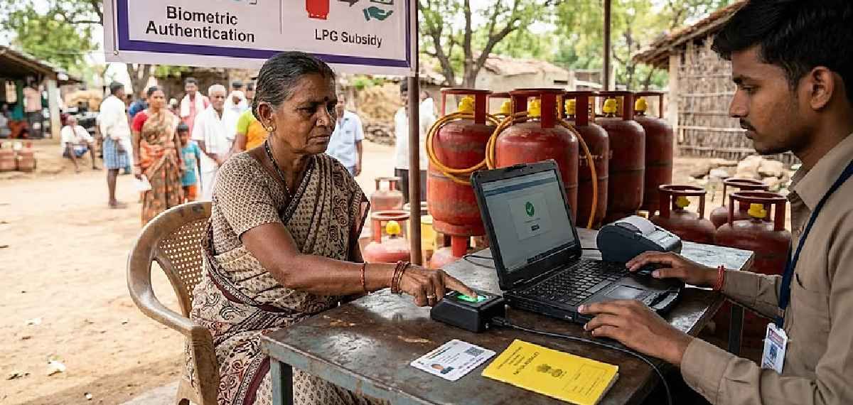 സബ്‌സിഡിയുള്ള എൽപിജി റീഫില്ലിന് ആധാർ ബയോമെട്രിക് നിർബന്ധമാക്കുന്നു; ഒക്ടോബർ ഒന്ന് മുതൽ പ്രാബല്യത്തിൽ