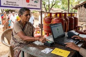 സബ്‌സിഡിയുള്ള എൽപിജി റീഫില്ലിന് ആധാർ ബയോമെട്രിക് നിർബന്ധമാക്കുന്നു; ഒക്ടോബർ ഒന്ന് മുതൽ പ്രാബല്യത്തിൽ