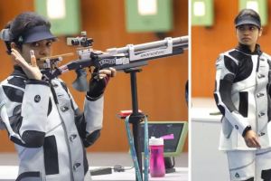 ഏഷ്യൻ ഗെയിംസ് ഷൂട്ടിംഗിൽ വെള്ളി മെഡൽ നേട്ടവുമായി മലയാളി താരം വിദർഷ കെ. വിനോദ്