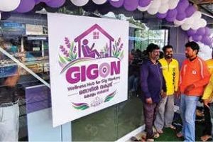 ഗിഗ് തൊഴിലാളികൾക്ക് ആശ്വാസമായി 'ഗിഗോൺ': കോഴിക്കോട് നടക്കാവിൽ വിശ്രമകേന്ദ്രം പ്രവർത്തനം ആരംഭിച്ചു