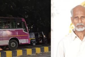 വടക്കാഞ്ചേരിയിൽ സ്വകാര്യ ബസിടിച്ച് കാൽനടയാത്രികനായ വയോധികന് ദാരുണാന്ത്യം