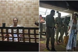 കോതമംഗലത്ത് ഭർത്താവ് ഭാര്യയെ കുത്തിക്കൊന്നു, പിന്നാലെ വിദേശത്തുള്ള മകനെ വിളിച്ചുപറഞ്ഞ് പ്രതി; കൊല്ലപ്പെട്ടത് 61കാരി