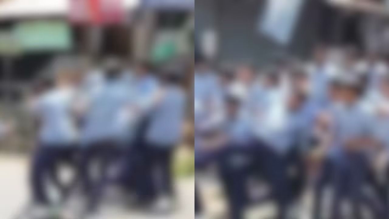 ഇൻസ്റ്റഗ്രാം റീൽസ് ചിത്രീകരണത്തെ ചൊല്ലി തർക്കം; നടുറോഡിൽ വിദ്യാർത്ഥികൾ തമ്മിൽ കൂട്ടയടി