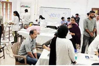 രക്തദാന രംഗത്ത് മാതൃകയായി ജെ.സി.ഐ. കൂരാച്ചുണ്ട്
