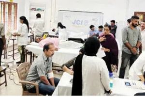 രക്തദാന രംഗത്ത് മാതൃകയായി ജെ.സി.ഐ. കൂരാച്ചുണ്ട്