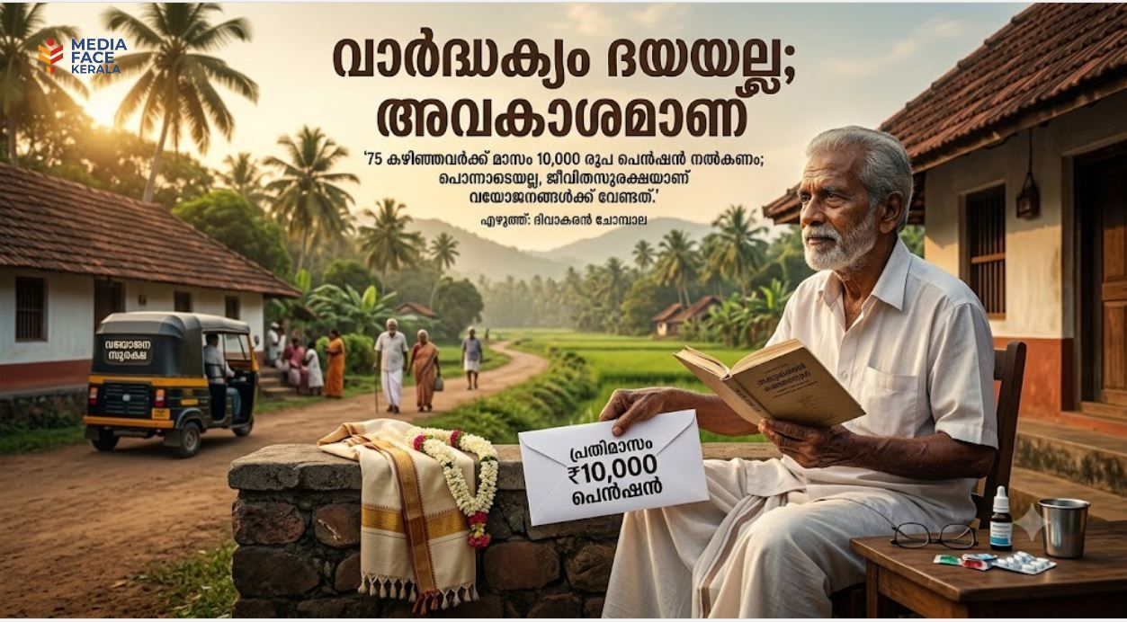 വാർദ്ധക്യം ദയയല്ല; അവകാശമാണ്