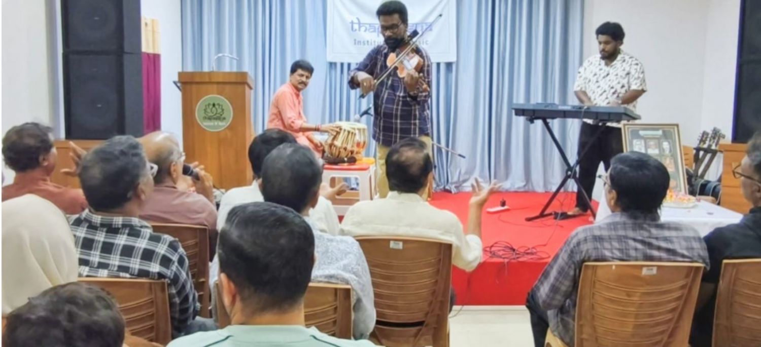 നവരാത്രി സംഗീത ഫ്യൂഷൻ ആസ്വാദകമാനസം കവർന്നു
