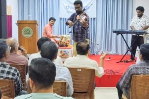 നവരാത്രി സംഗീത ഫ്യൂഷൻ ആസ്വാദകമാനസം കവർന്നു