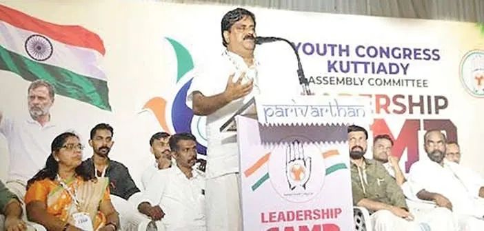 യുവത കാലത്തിന്റെ മുദ്രാവാക്യം ഏറ്റെടുക്കണം: കെ. പ്രവീൺകുമാർ
