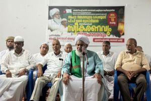 സമസ്ത ജനറൽ സെക്രട്ടറി പി.പി. ഉമർ മുസ്ലിയാർക്ക് എടക്കാട്ട് ആവേശോജ്വല സ്വീകരണം