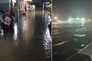 മഴ കനക്കുന്നു; തിരുവനന്തപുരത്തും കൊല്ലത്തും അടക്കം വെള്ളക്കെട്ട് രൂക്ഷം, 10 ജില്ലകളിൽ ഇന്ന് യെല്ലോ അലേര്‍ട്ട്