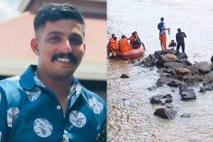 ചാലിയാറിൽ മീൻ പിടിക്കാനായി വലവീശുന്നതിനിടെ കാലു തെന്നി പുഴയിൽ വീണ് കാണാതായ സൈനികന്റെ മൃതദേഹം കണ്ടെത്തി