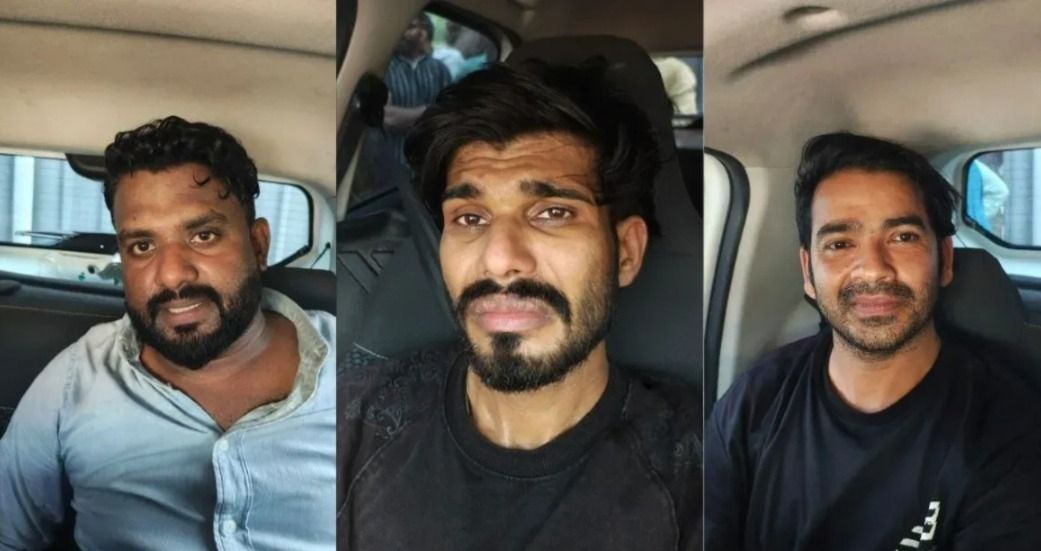 കാറിൽ കടത്തിയ 40 ഗ്രാം എം.ഡി.എം.എയുമായി വടകരയിൽ മൂന്ന് പേർ പിടിയിൽ