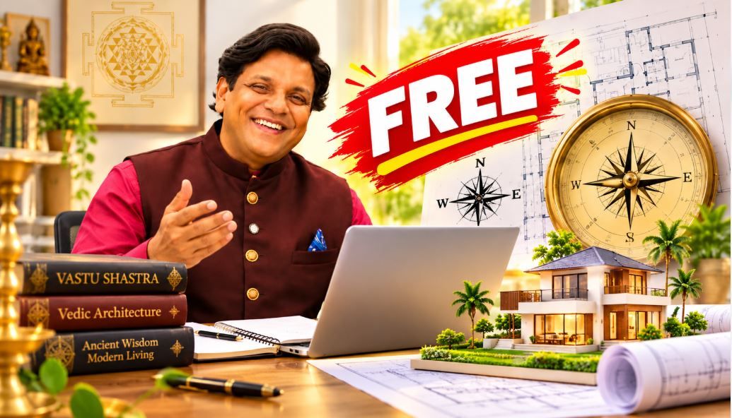 വാസ്‌തുശാസ്‌ത്ര പഠനം സൗജന്യമായി ഓൺലൈനിൽ  വാസ്‌തു ഭാരതി വേദിക് റിസർച്ച് അക്കാദമിയിൽ നിന്നും നവംബർ 1 ന് കേരളപ്പിറവി സമ്മാനം !