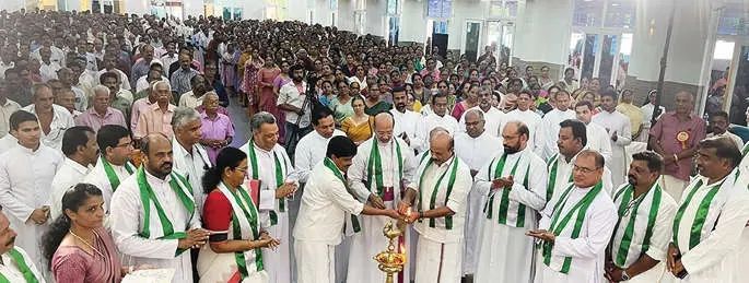 ഇ.എസ്.എ.: കർഷകരുടെ ഒരു തുണ്ടുഭൂമിപോലും നഷ്ടപ്പെടില്ലെന്ന് മന്ത്രി സിദ്ദിഖ്; ഇൻഫാം കർഷക മഹാസംഗമം നടന്നു
