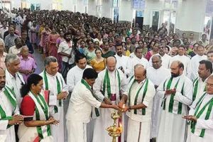 ഇ.എസ്.എ.: കർഷകരുടെ ഒരു തുണ്ടുഭൂമിപോലും നഷ്ടപ്പെടില്ലെന്ന് മന്ത്രി സിദ്ദിഖ്; ഇൻഫാം കർഷക മഹാസംഗമം നടന്നു
