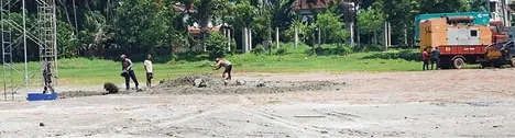 കാലിക്കറ്റ് ട്രേഡ് സെന്റർ ഭൂമിയിൽ അനധികൃത നികത്തൽ: വില്ലേജ് ഓഫീസർ സ്റ്റോപ്പ് മെമ്മോ നൽകി